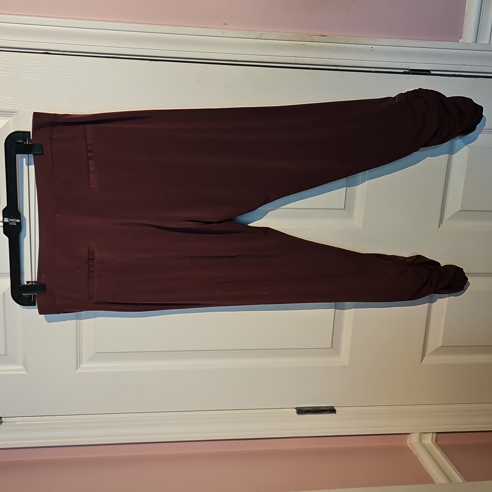 Large Express Elegant  Maroon Two Piece Set Outfit - Picture 6 of 9